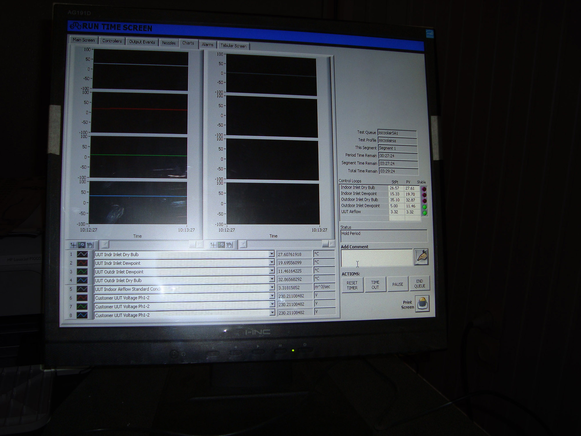 Psychrometric Test Rooms Control Software